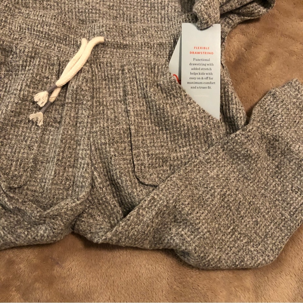 NWT Cat&Jack Matching Set Hoodie and Pants Girls Size 2T Functional Drawstring - Picture 8 of 8